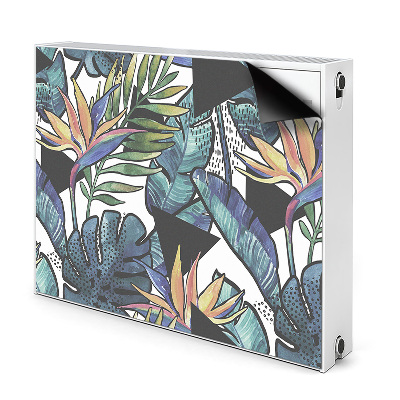 Magnetische bedrukte mat Palm bladeren
