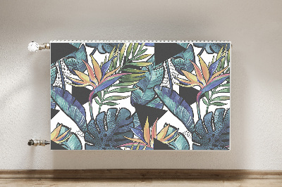 Magnetische bedrukte mat Palm bladeren