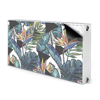 Magnetische bedrukte mat Palm bladeren