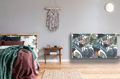 Magnetische bedrukte mat Palm bladeren