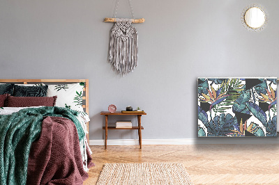 Magnetische bedrukte mat Palm bladeren