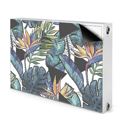 Magnetische bedrukte mat Palm bladeren