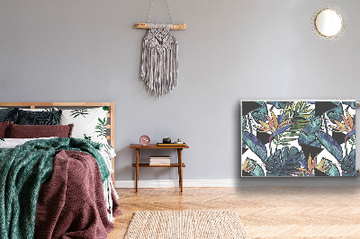 Magnetische bedrukte mat Palm bladeren
