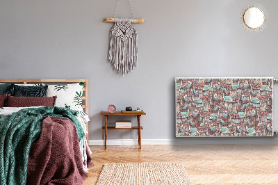 Magnetische radiatormat Oude stad