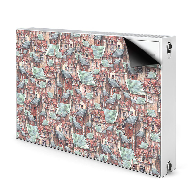 Magnetische radiatormat Oude stad
