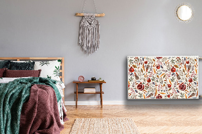 Magnetische mat voor de radiator Granaatappelfruit