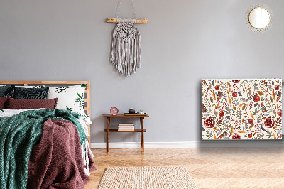 Magnetische mat voor de radiator Granaatappelfruit