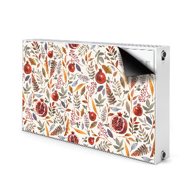Magnetische mat voor de radiator Granaatappelfruit