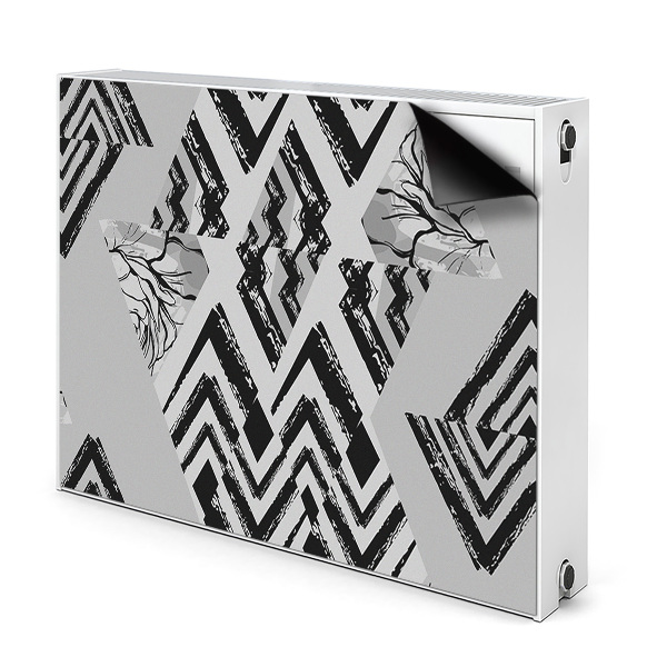 Magnetische radiatormat Driehoeken