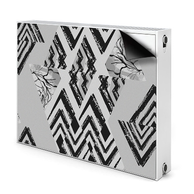Magnetische radiatormat Driehoeken