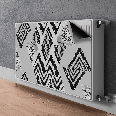 Magnetische radiatormat Driehoeken