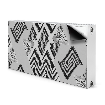 Magnetische radiatormat Driehoeken
