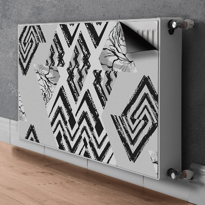 Magnetische radiatormat Driehoeken