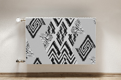 Magnetische radiatormat Driehoeken