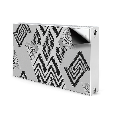 Magnetische radiatormat Driehoeken