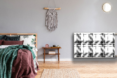 Decoratieve radiatormagneet Geruite patroon