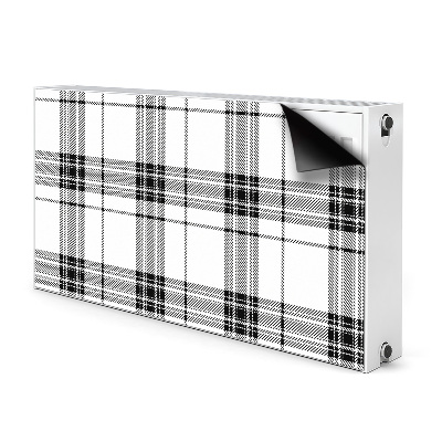 Decoratieve radiatormagneet Geruite patroon