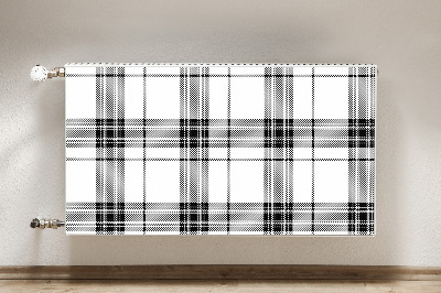 Decoratieve radiatormagneet Geruite patroon