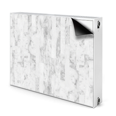Magnetische mat voor de radiator Marmer