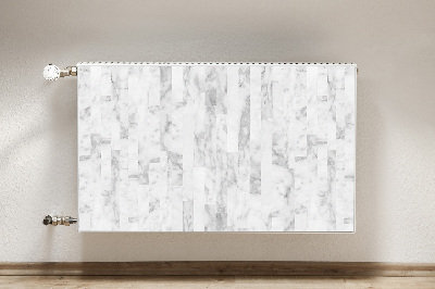 Magnetische mat voor de radiator Marmer