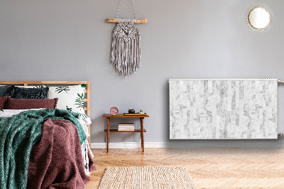 Magnetische mat voor de radiator Marmer
