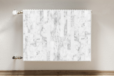 Magnetische mat voor de radiator Marmer