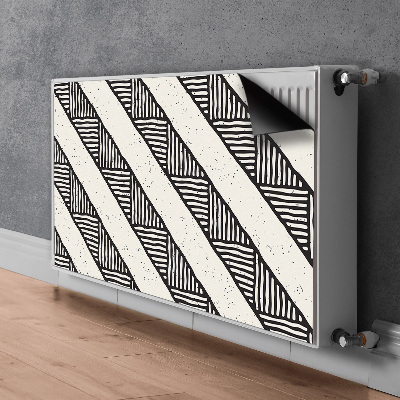 Decoratieve radiatormat Etnisch patroon