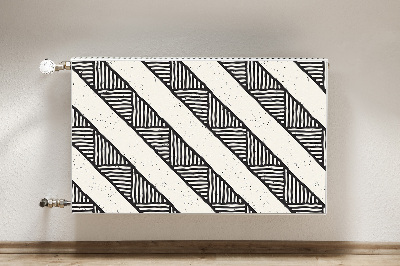 Decoratieve radiatormat Etnisch patroon