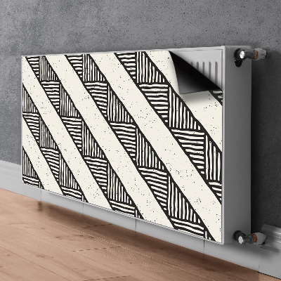 Decoratieve radiatormat Etnisch patroon