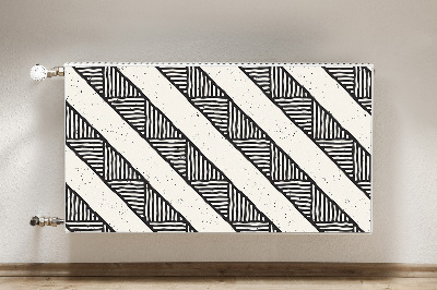 Decoratieve radiatormat Etnisch patroon