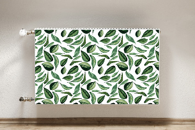 Decoratieve radiatormagneet Groene bladeren
