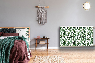Decoratieve radiatormagneet Groene bladeren