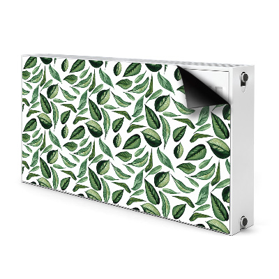 Decoratieve radiatormagneet Groene bladeren