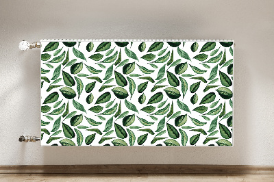 Decoratieve radiatormagneet Groene bladeren