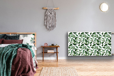 Decoratieve radiatormagneet Groene bladeren