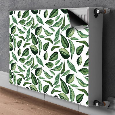 Decoratieve radiatormagneet Groene bladeren