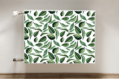 Decoratieve radiatormagneet Groene bladeren