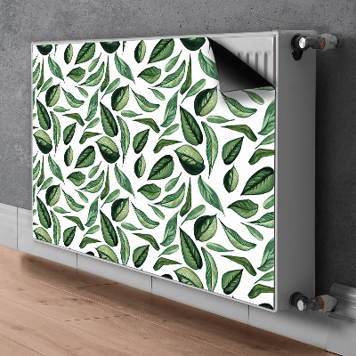 Decoratieve radiatormagneet Groene bladeren