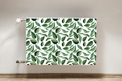 Decoratieve radiatormagneet Groene bladeren