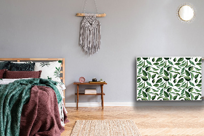 Decoratieve radiatormagneet Groene bladeren