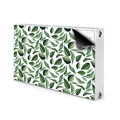 Decoratieve radiatormagneet Groene bladeren