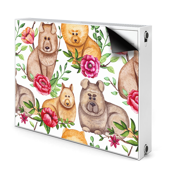 Decoratieve radiatormat Chow chow dogs