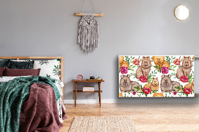 Decoratieve radiatormat Chow chow dogs