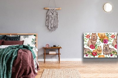 Decoratieve radiatormat Chow chow dogs