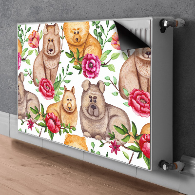 Decoratieve radiatormat Chow chow dogs