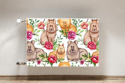 Decoratieve radiatormat Chow chow dogs