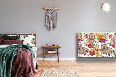 Decoratieve radiatormat Chow chow dogs