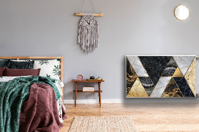 Magnetische mat voor de radiator Marmeren mozaïek