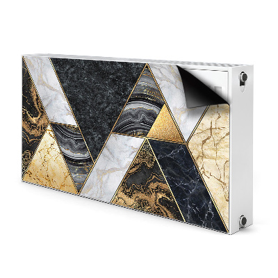 Magnetische mat voor de radiator Marmeren mozaïek