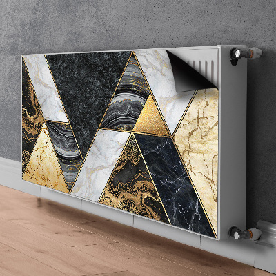 Magnetische mat voor de radiator Marmeren mozaïek